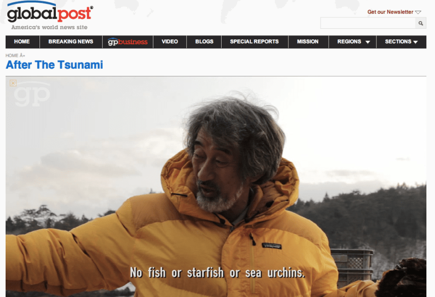 After the Tsunami auf www.globalpost,com