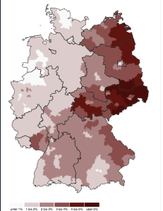 zeit online karte wo wird rechtsectrem gewählt
