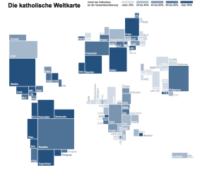 Die katholische Weltkarte