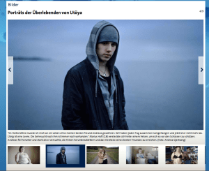 Porträtfotos der Überlebenden von Utöya tagesschau.de