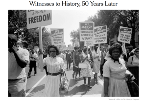 Witnesses to History, 50 Years Later